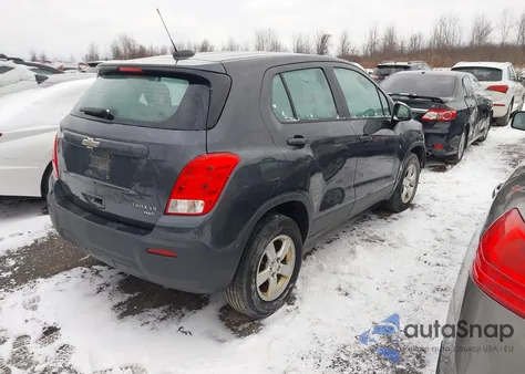 2016 Chevrolet Trax 1Ls from USA, damaged, VIN 3GNCJNSB4GL218663
